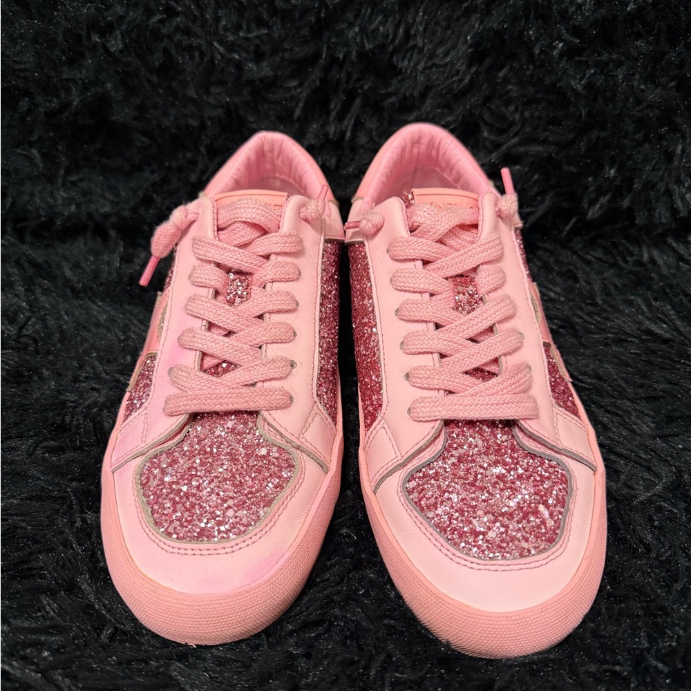 Vintage Havana Pink Glitter Sneakers
